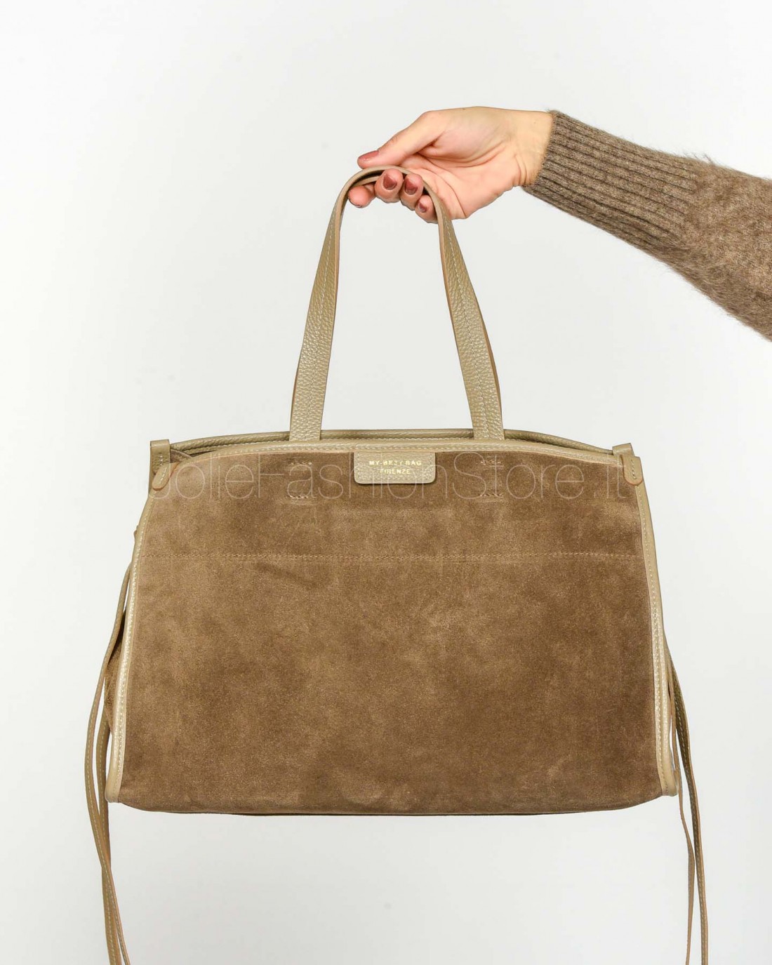 My Best Bag Borsa a Mano Taupe...
