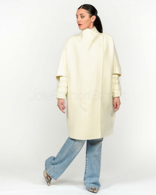 Helmur Cappotto Lana/Cashmere Panna  19065 PANNA