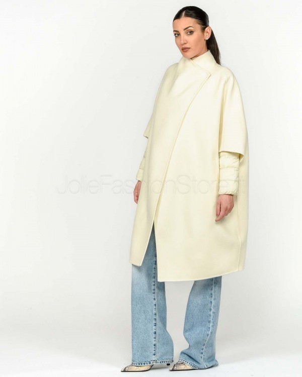 Helmur Cappotto Lana/Cashmere Panna  19065 PANNA