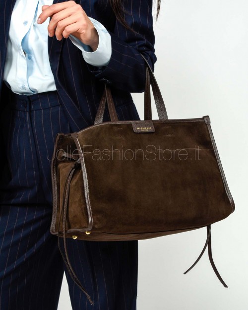 My Best Bag Borsa a Mano Cioccolato Modello Diva  F1-MYB-1027 CHOCOLATE