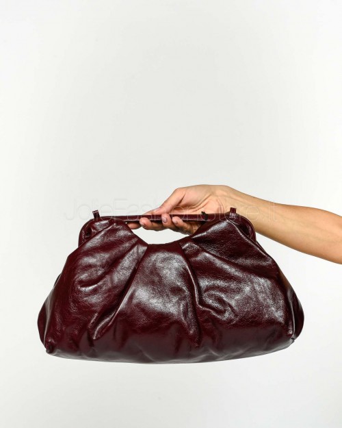 My Best Bag Pochette Bordeaux Modello Janine Classique  F1-MYB-1050 RUBY