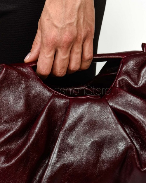 My Best Bag Pochette Bordeaux Modello Janine Classique  F1-MYB-1050 RUBY