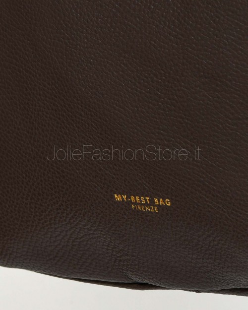 My Best Bag Borsa 3 Scomparti Cioccolato Modello Reflex  F1-MYB-1019 CHOCOLATE