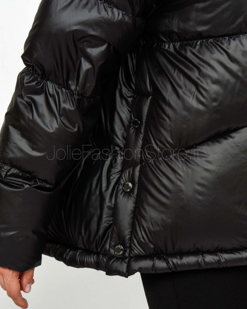 Helmur Piumino Over Con Cappuccio Nero  LONDRA NERO