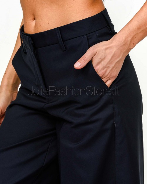 Squad Pantalone a Palazzo Blu Notte  TRECY BLU