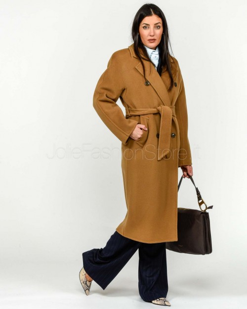 Helmur Cappotto Doppiopetto Cammello Con Cintura  20209 CAMMELLO
