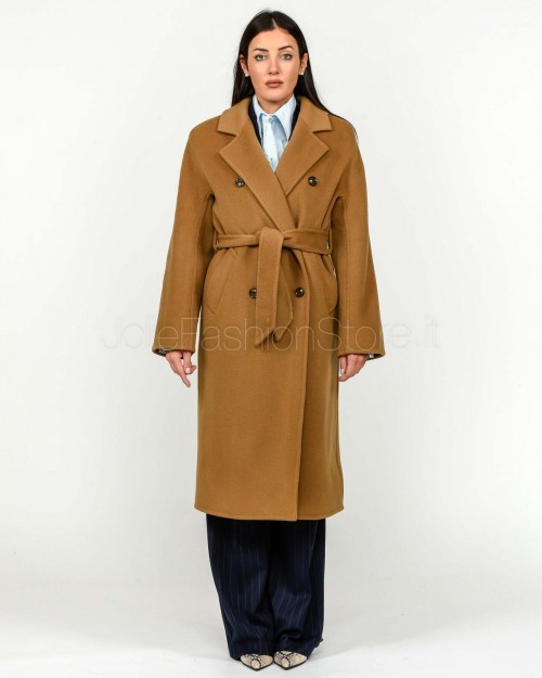 Helmur Cappotto Doppiopetto Cammello Con Cintura  20209 CAMMELLO