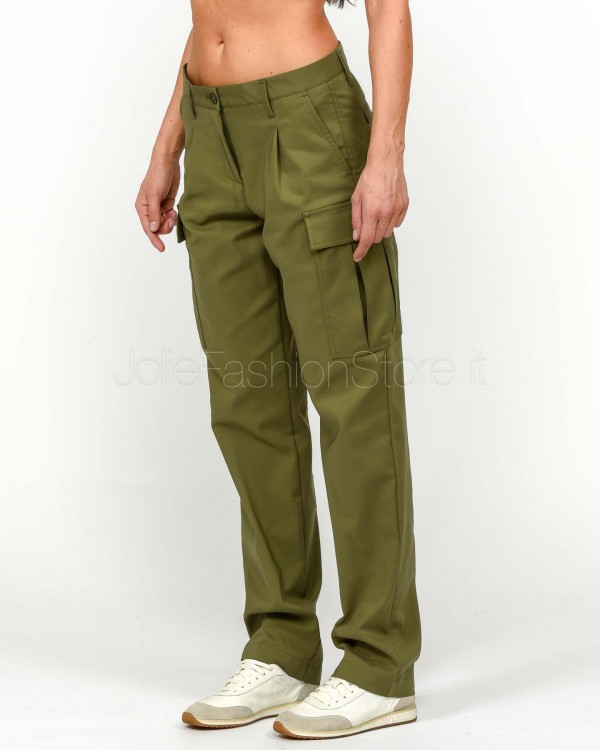 Squad Pantalone Cargo Verde...