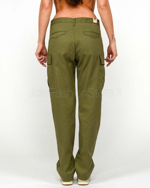 Squad Pantalone Cargo Tasconato Verde Militare  CARGO 0148