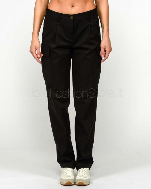 Squad Pantalone Cargo Tasconato Nero  CARGO 0099