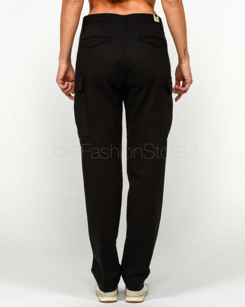 Squad Pantalone Cargo Tasconato Nero  CARGO 0099