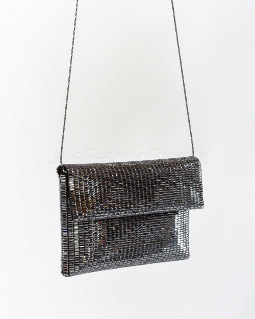 Twenty Fourhaitch Pochette Modello Vega Nero  VEGA PIXEL NERO