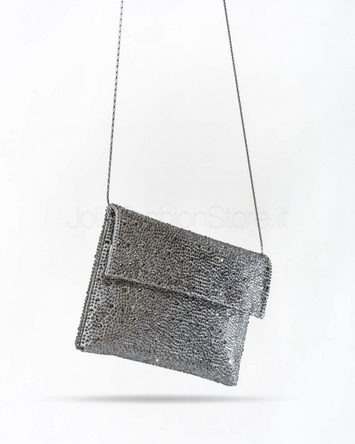 Twenty Fourhaitch Pochette Modello Carena Argento  CARENA GRIGIO