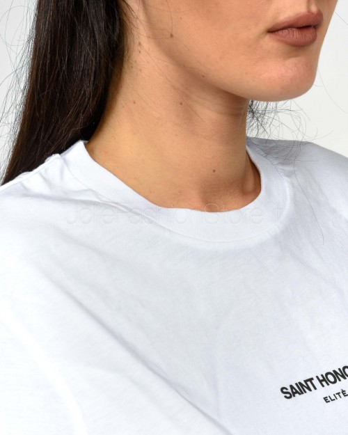 Elitè T-Shirt Bianca “Saint Honorè”  899 LOGO BLK WHT TSH