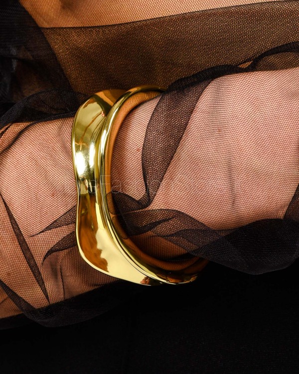 Patrizia Pepe Bracciale Waves con Design Scultoreo Solar Gold  8J1746 M072 Y442