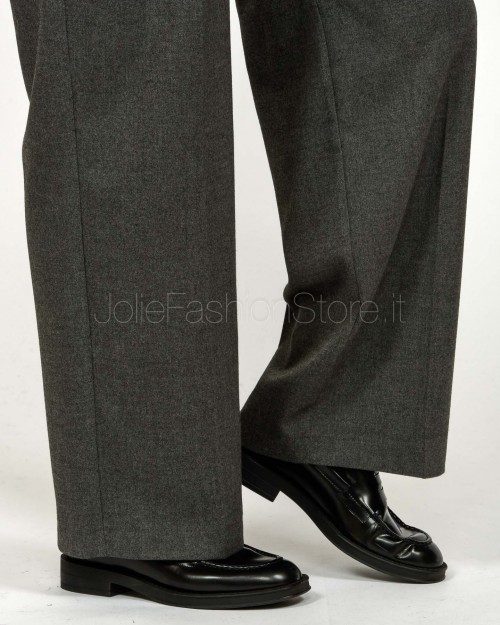 J-Cube Pantalone Con Piences Grigio  RM91 GRIGIO 24