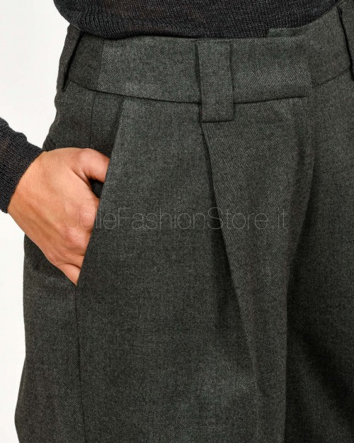 J-Cube Pantalone Con Piences Grigio  RM91 GRIGIO 24