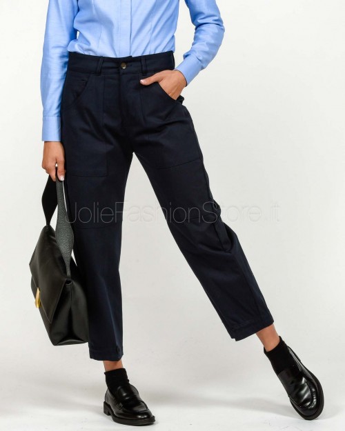 Squad Pantalone Carrot Blu Notte  ARON BLUE