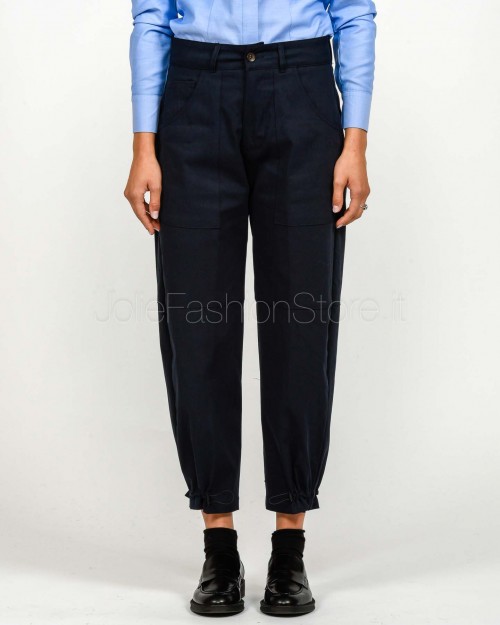 Squad Pantalone Carrot Blu Notte  ARON BLUE