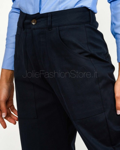 Squad Pantalone Carrot Blu Notte  ARON BLUE