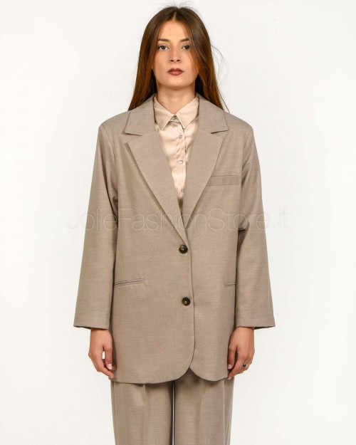 J-Cube Giacca Monopetto Over Cammello  RM90 CAMEL 99