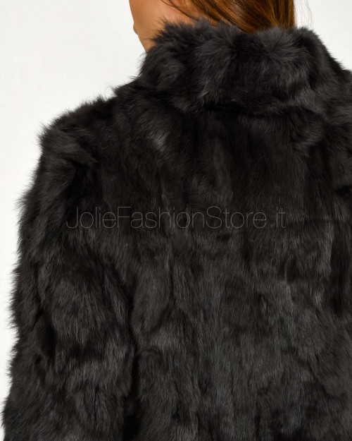 Tavus Milano Giacca Corta Lapin Grigio  25100 CARBON