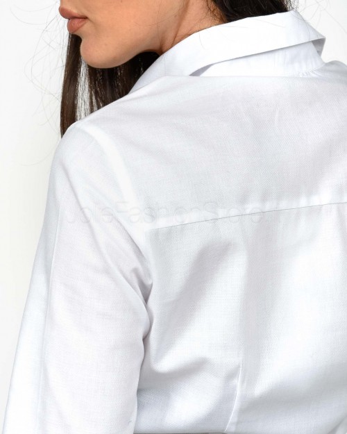 I'Min Luxury Camicia Bianca  RM56 V4164 BIANCO