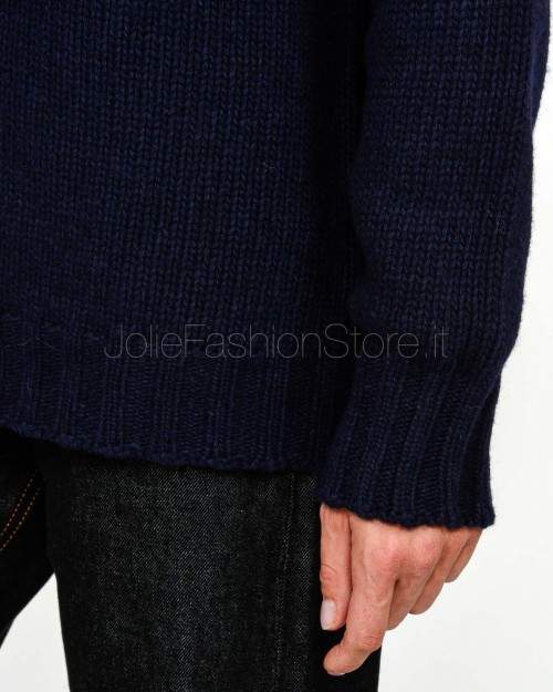 Grifoni Maglione Navy Con Bottoni Oro  GVC210032/127 008