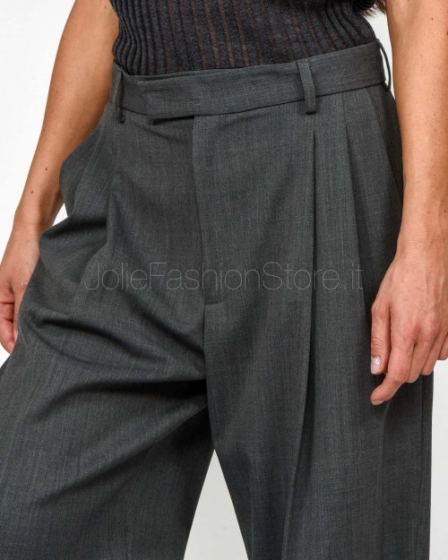 Grifoni Pantalone Grigio Con Piences  GVC240079/12 007