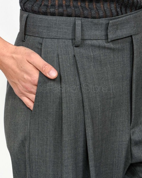 Grifoni Pantalone Grigio Con Piences  GVC240079/12 007