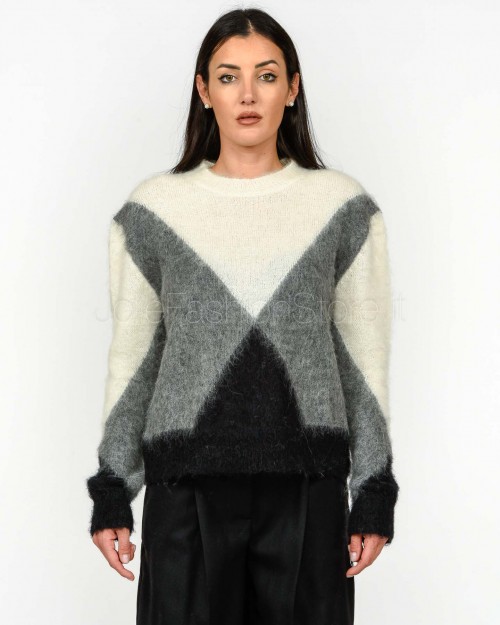 Grifoni Diamond Pattern Sweater  GVC210047/147 003