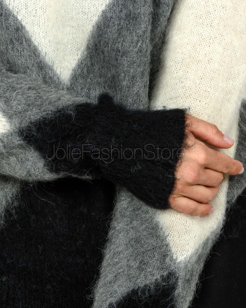 Grifoni Diamond Pattern Sweater  GVC210047/147 003