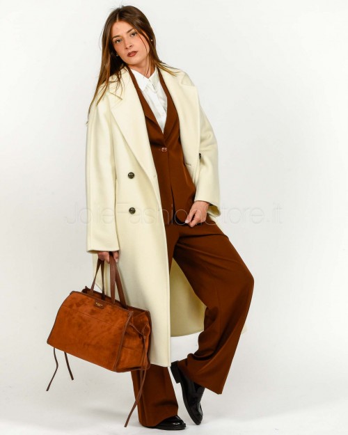 Helmur Cappotto Doppiopetto Panna