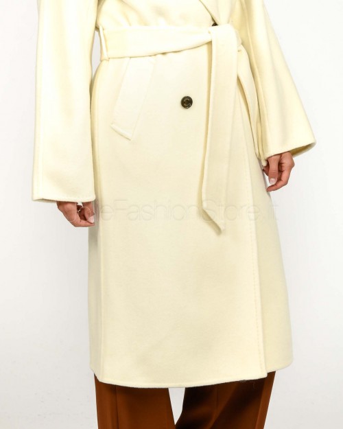 Helmur Cappotto Doppiopetto Panna Con Cintura  20209 PANNA