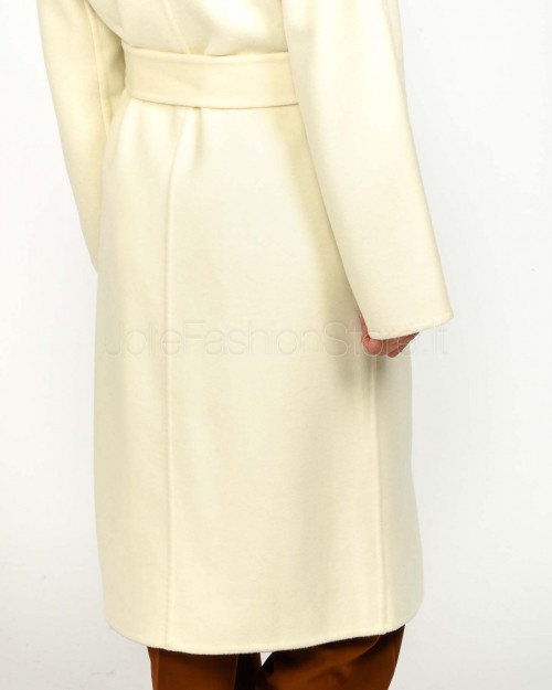 Helmur Cappotto Doppiopetto Panna Con Cintura  20209 PANNA