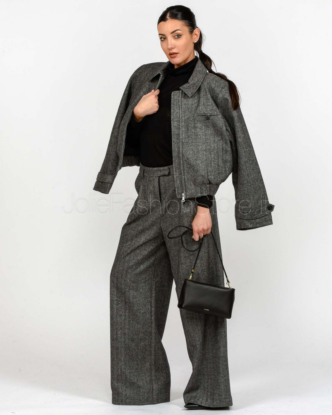 Grace & Mila Pantalone in Misto Lana...