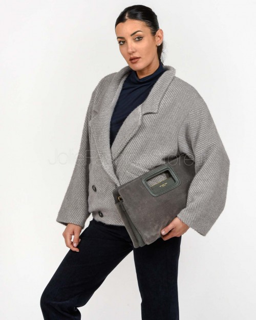 I’Min Luxury Bomber Doppiopetto Grigio