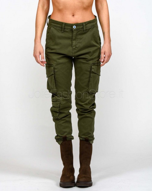 Display Military Green Pocket Trousers  INCE VERDE