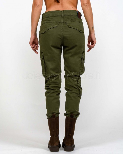 Display Military Green Pocket Trousers  INCE VERDE