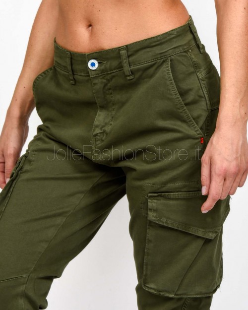 Display Military Green Pocket Trousers  INCE VERDE