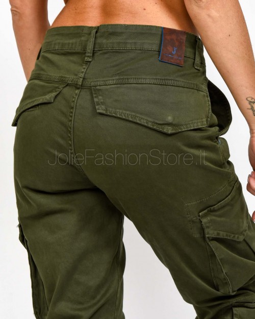 Display Military Green Pocket Trousers  INCE VERDE