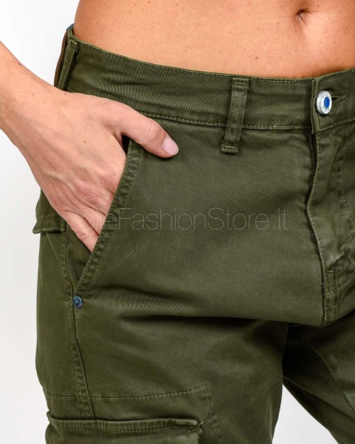 Display Military Green Pocket Trousers  INCE VERDE