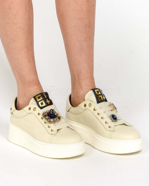 Gio+ Sneakers Panna Tallone Panna  PIA 424 C