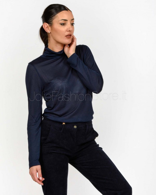 Not Shy Maglia in Cashmere Marine Dark Modello Susanna  SUSANNA MARINE