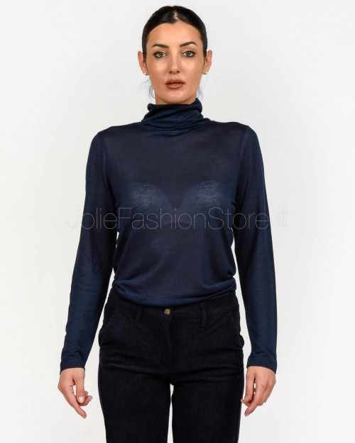 Not Shy Maglia in Cashmere Marine Dark Modello Susanna  SUSANNA MARINE