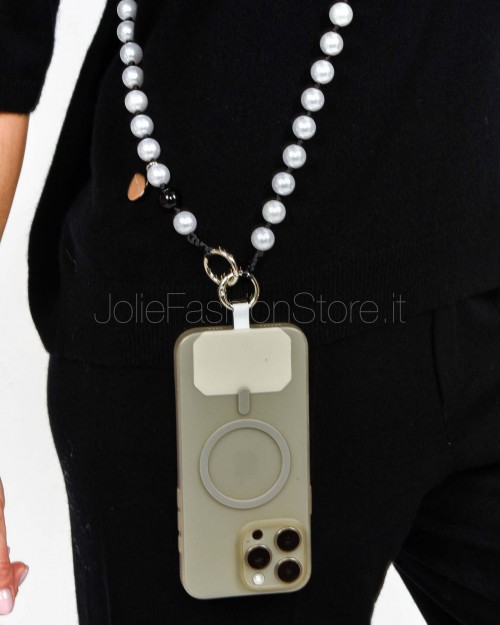 Seconda Base Collana Perline 120cm Perla  PERLINO LUNGO CLASSIC PERLA