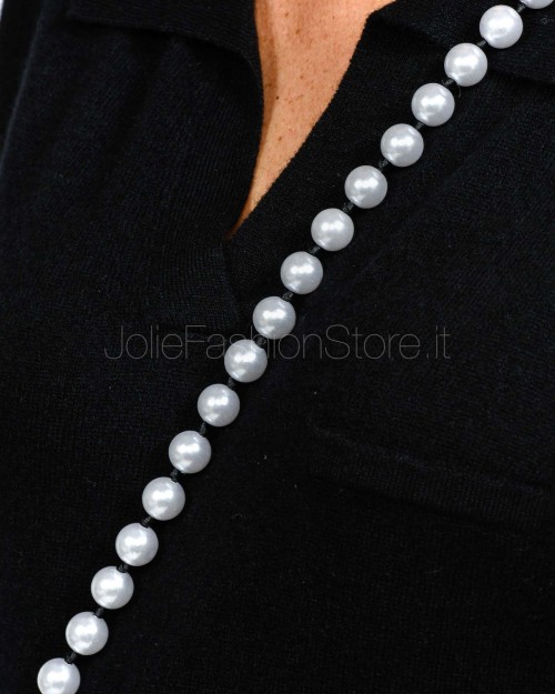 Seconda Base Collana Perline 120cm Perla  PERLINO LUNGO CLASSIC PERLA