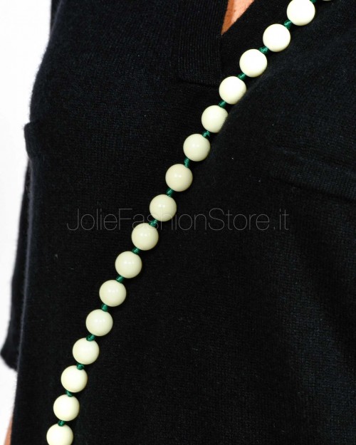 Seconda Base Porta Telefono Perline 120cm Burro Chiaro  PERLINO LUNGO BURRO CHIARO