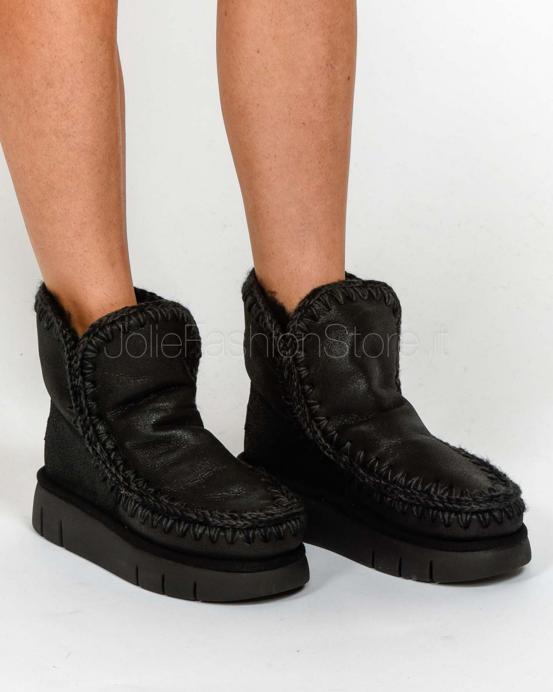 Mou Stivale Eskimo Bounce Black/Grey  FW531002B BLACK