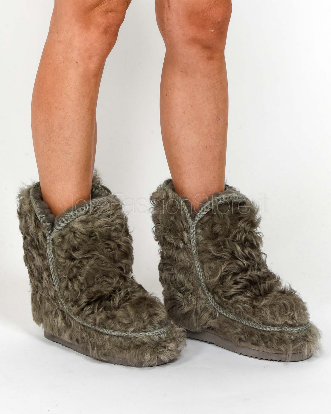 Mou Stivale Eskimo Checkiang Grey